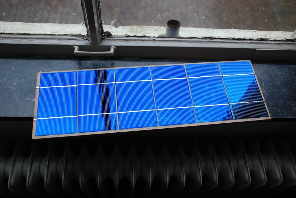 DIY solar panel