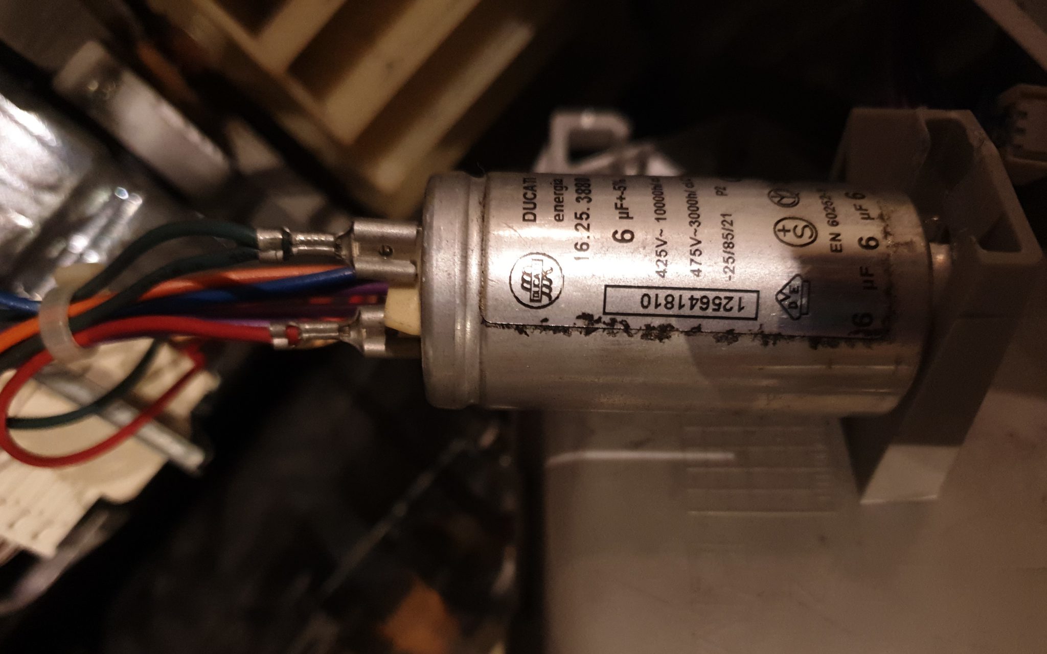 Fixing the dryer! Adventures of an amateur technician. | Home of the Can A Bad Capacitor Cause A Motor To Run Backwards
